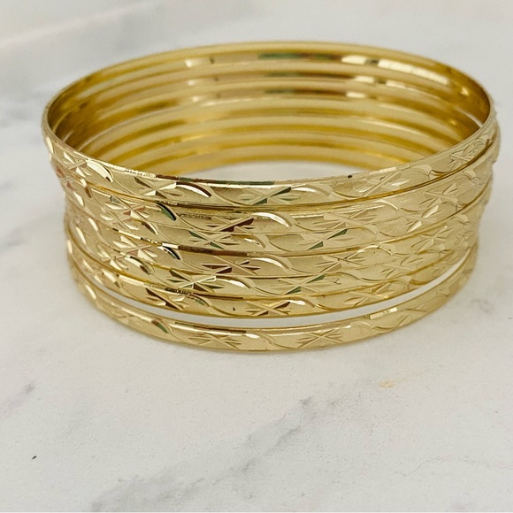 Indian Bangle Set, 7 Day Bangles - Picture 3 of 7